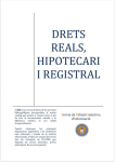 Butlletí DSI Drets reals, hipotecari i registral vignette