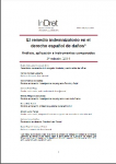 El remedio indemnizatorio en el derecho español de daños (análisis, aplicación e instrumentos comparados) vignette
