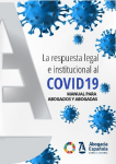 La respuesta legal e institucional al COVID19, manual para abogados y abogadas vignette